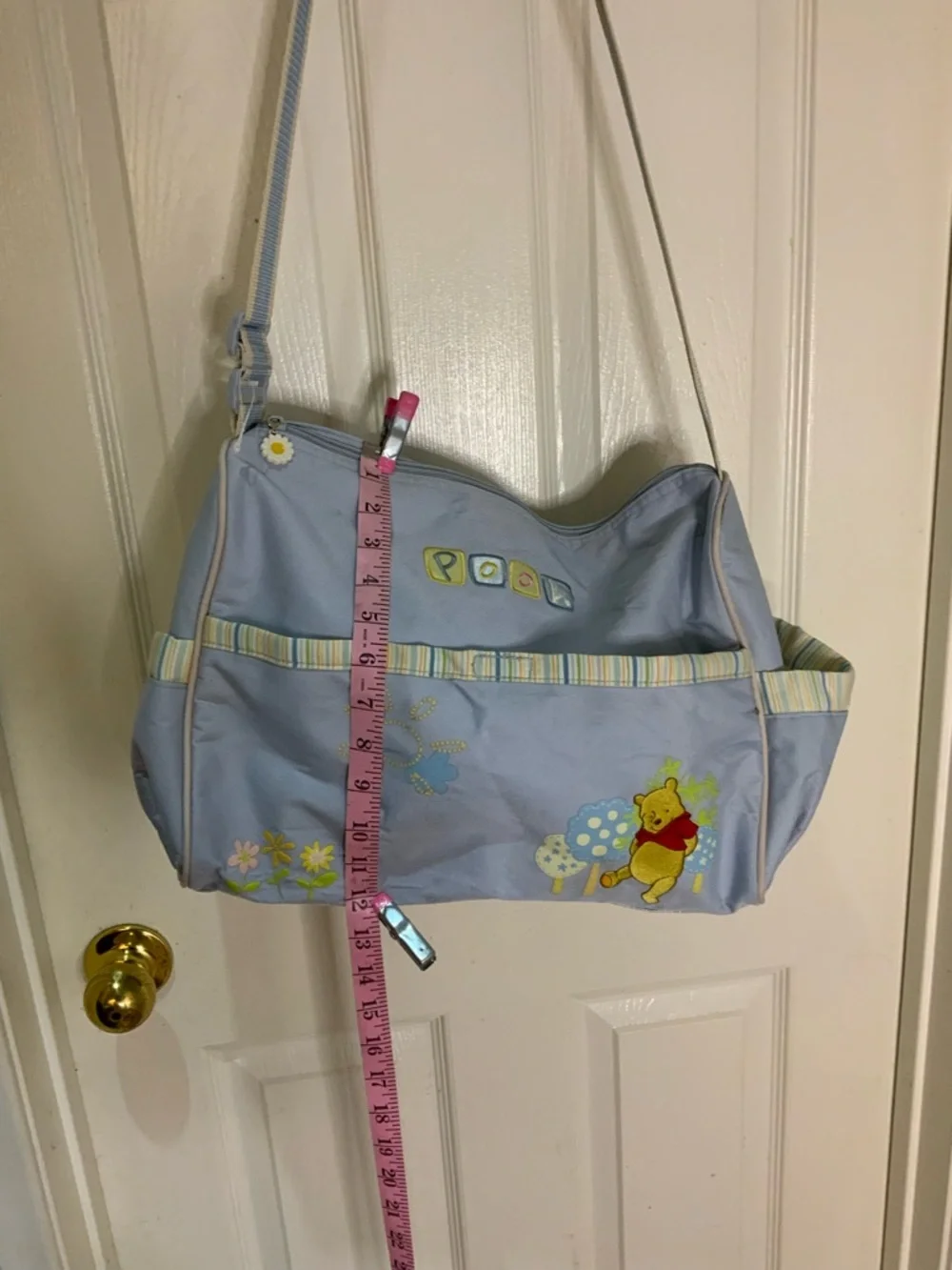 Vintage rare Winnie the Pooh diaper/ duffel bag - Picture 7 of 13